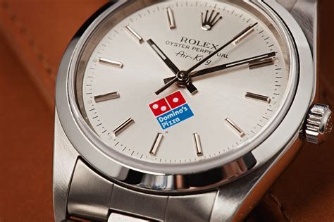 rolex air king dominos pizza|rolex air king watch.